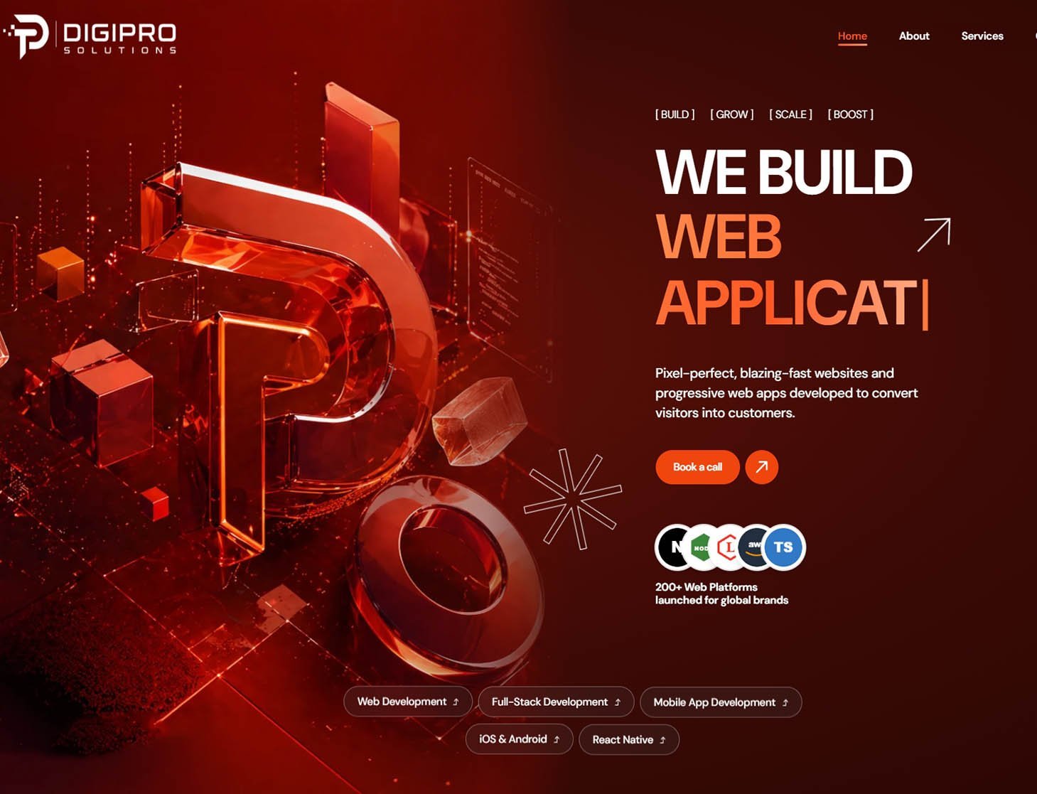 DigiPros — web & software development studio site